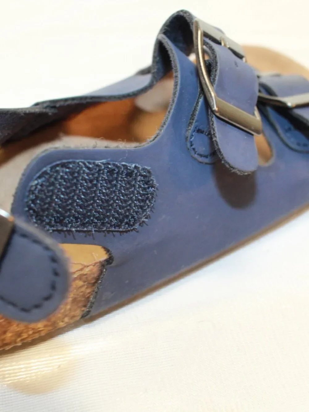 Old Navy Toddler Size 9 In The Navy Double Strap Cork Midsole Cushioned Sandals